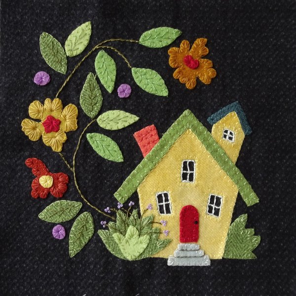 Вышивка по фетру