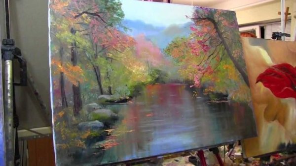 Александр Григорьев картины маслом пейзажи