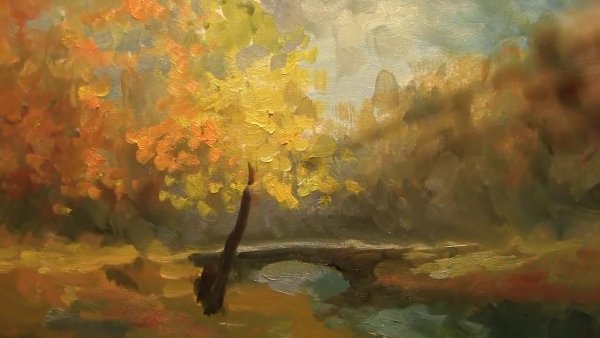 Мастер класс художника Игоря Сахарова