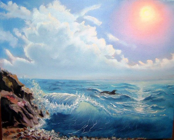 Картина море