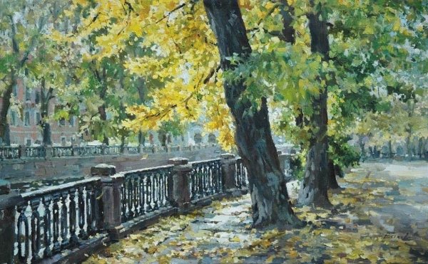 Художник Павел Еськов картины пейзажи