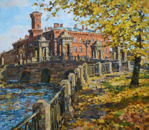 Петербургский художник Павел Еськов