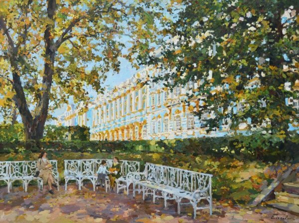 Павел Еськов картины Петербург