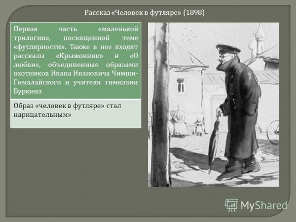 Беликов (а.п.Чехов «человек в футляре