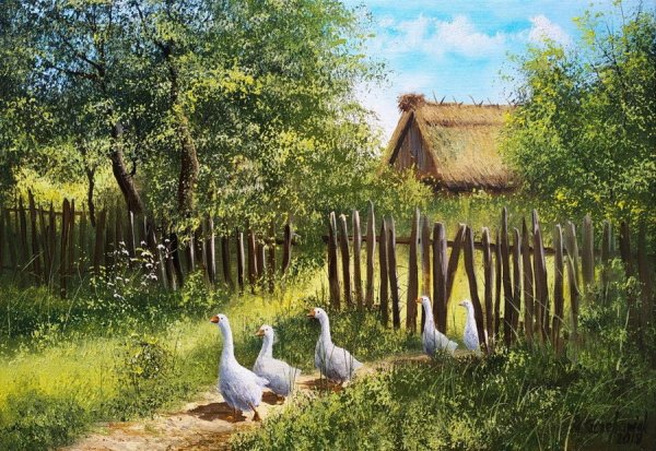 Художник Marek Szczepaniak лето