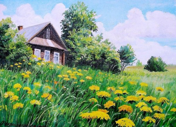 Евгений Баратынский — люблю деревню я и лето