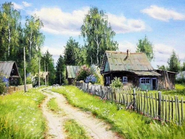 Олег Пятин деревня