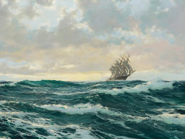 Доусон Монтегю. Морской пейзаж