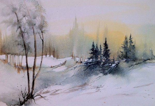 Акварелист ханне Якобсен