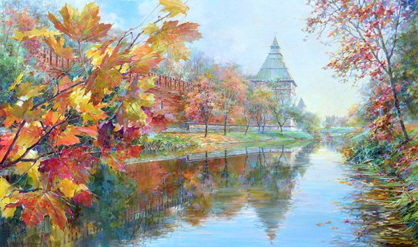 Илья Горгоц акварели