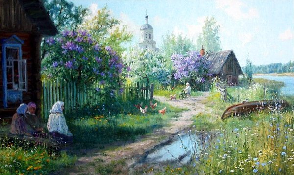 Жданов,сирень художник Владимир Жданов сирень