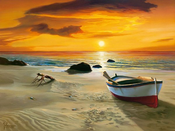 Адриано Галассо картины