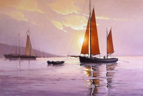 Море пейзаж Геннадий Кириченко