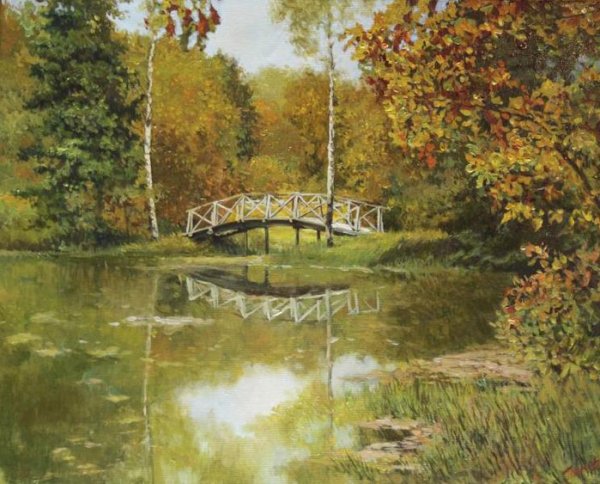 Усадьба Абрамцево художники