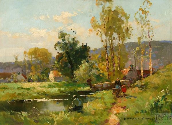 Коровин Константин Алексеевич. В парке