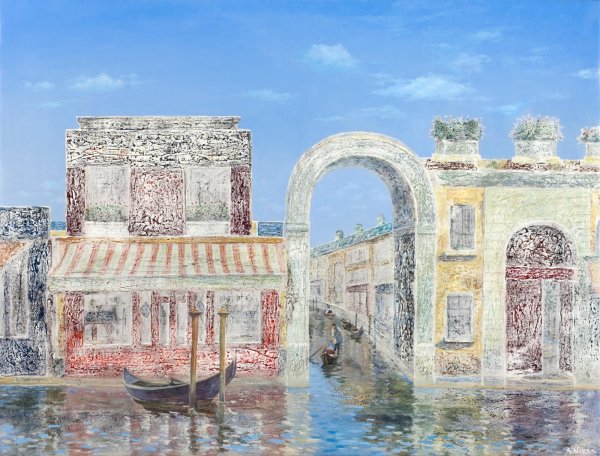 Никас Сафронов картины Венеция