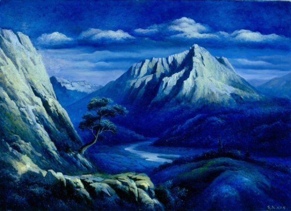 Художник Никас Сафронов картины пейзаж