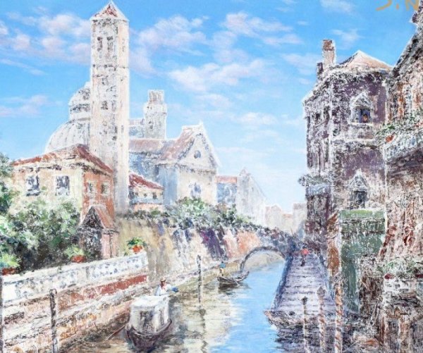 Никас Сафронов картины природа