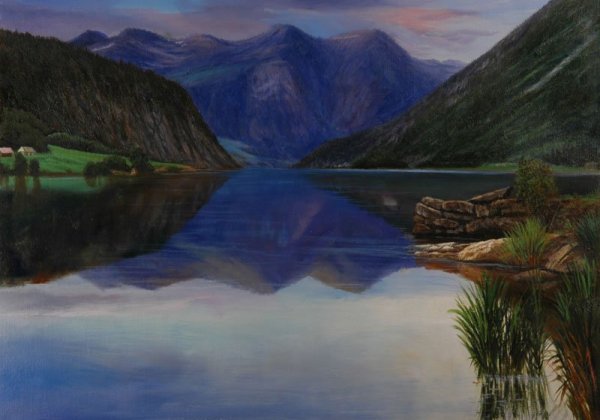 Никас Сафронов живопись природа