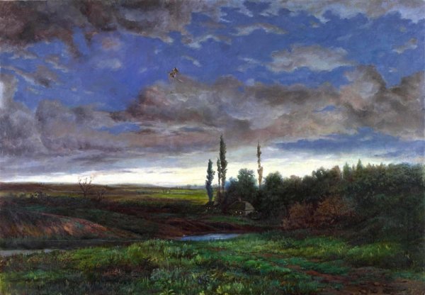 Никас Сафронов картины пейзажи