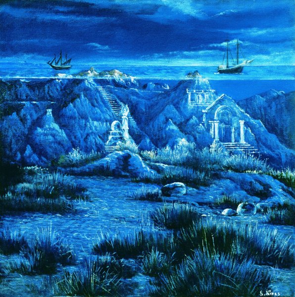 Никас Сафронов картины пейзажи