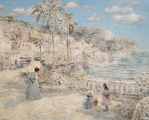 Никас Сафронов зима