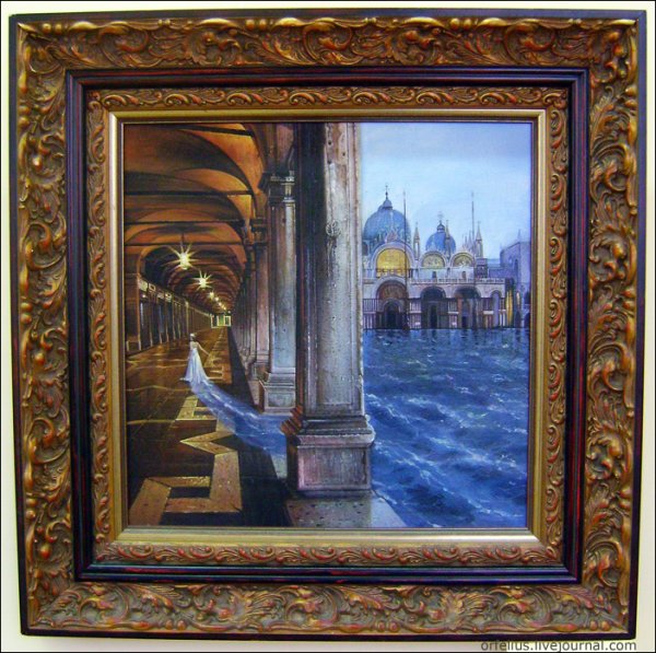 Никас Сафронов картины пейзажи