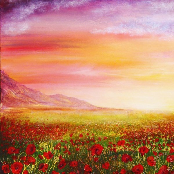 Яркий пейзаж