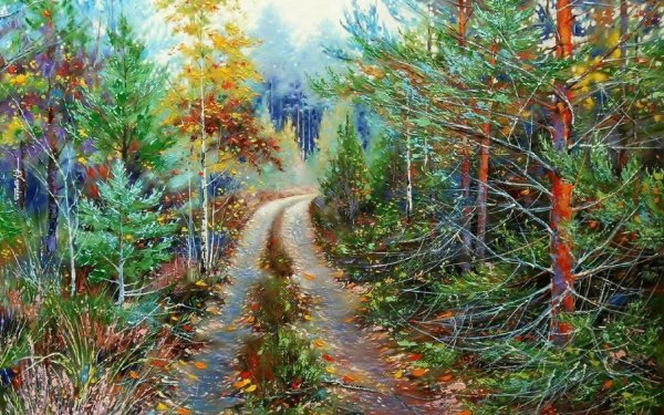 Александр Ходюков пейзажи картины