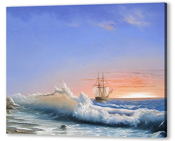 Художник маринист Владимир Кикель