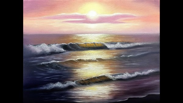 Дмитрий Спарос море картины