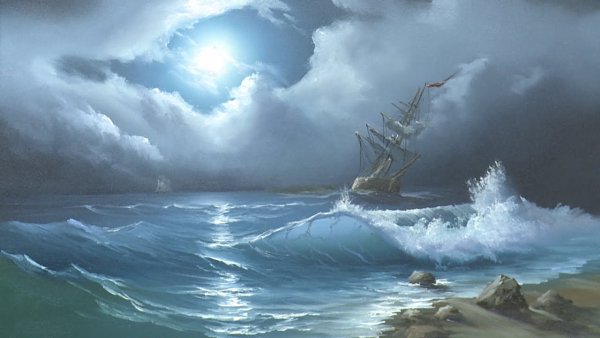 Художник маринист Дмитрий роза