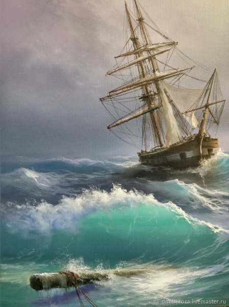 Художник маринист Дмитрий роза