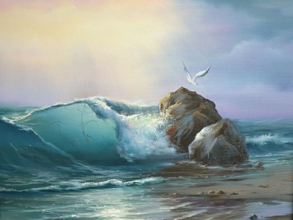 Роза художник маринист