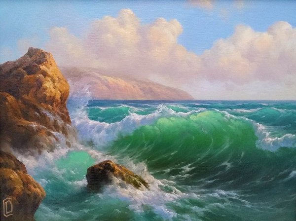 Художник маринист Валентин Влащенко