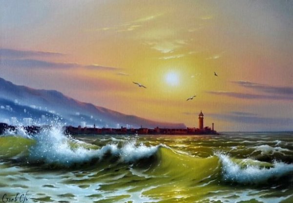 Художник Сергей Стоев