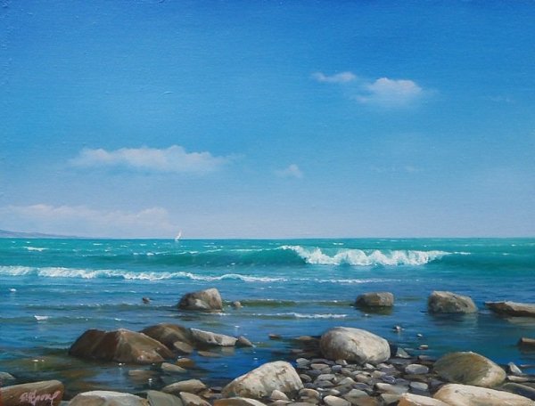 Художник-маринист Крохмаль Дмитрий