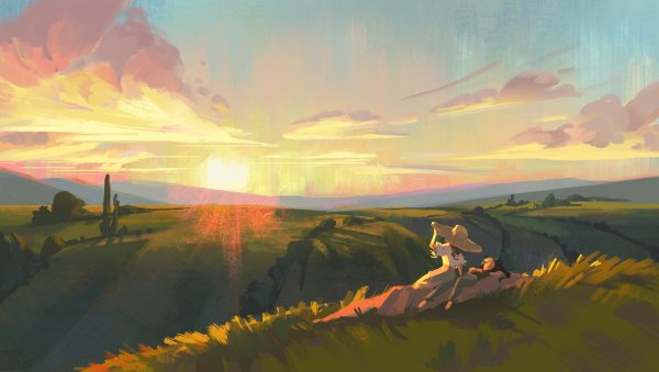 Графический арт природа