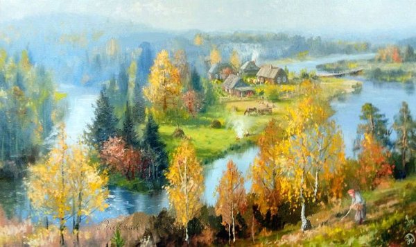 Тютчев Золотая осень