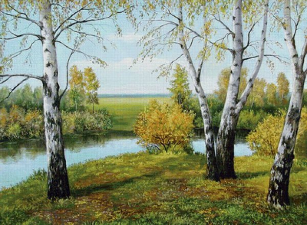 Шишкин перелесок полдень