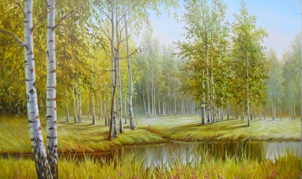 Рылов Березовая роща