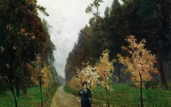 Левитан осенний день Сокольники