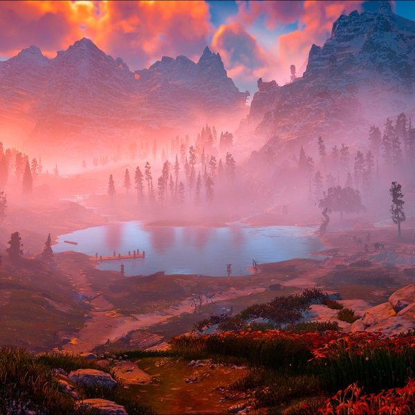 Horizon Zero Dawn фон