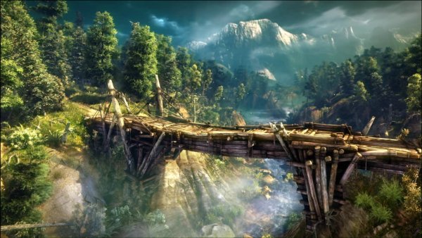 Ведьмак 2 лес