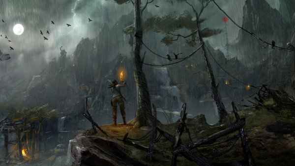 Tomb Raider концепт арт