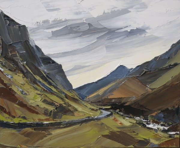 Мастихин пейзаж Мэтью Сноуден