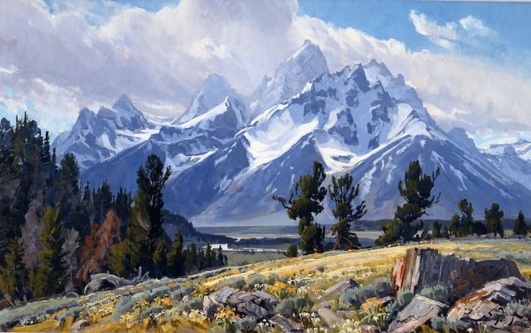 Габриэль Макс картины горы