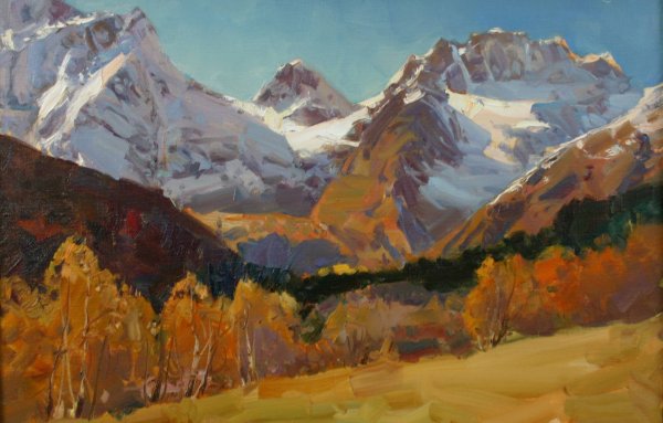 Живопись горы Александр Бабич