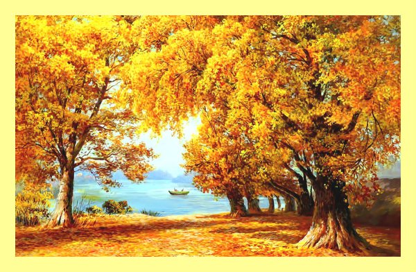 Картина осень