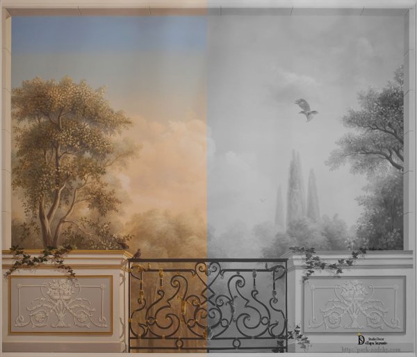 Венеция гризайль